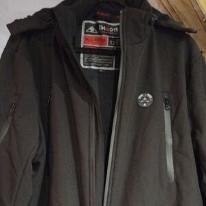 Men's I Hood Heated Black Jacket